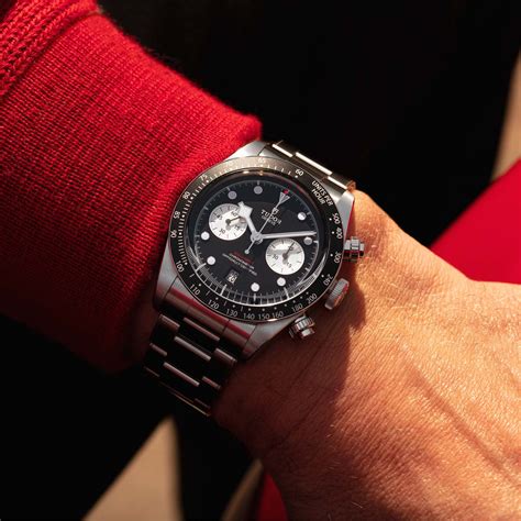 tudor chrono black|tudor black bay chrono 41mm.